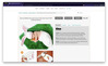 Screenshot of front-end of IraRott.com website - pattern page