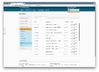 Screenshot of Cloud hosting control panel. Events list