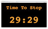Screenshot of OWASP Ukraine Conference timer message
